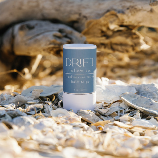 frankincense tallow balm to-go